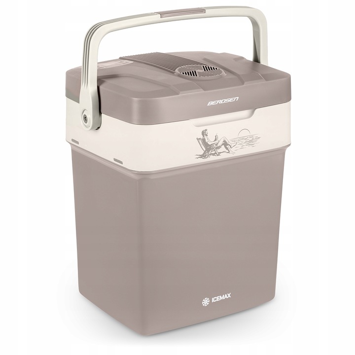 TURISTICKÁ CHLADNIČKA BERDSEN ICEMAX 29 L, REŽIM ECO, TMAVĚ ŠEDÁ BARVA