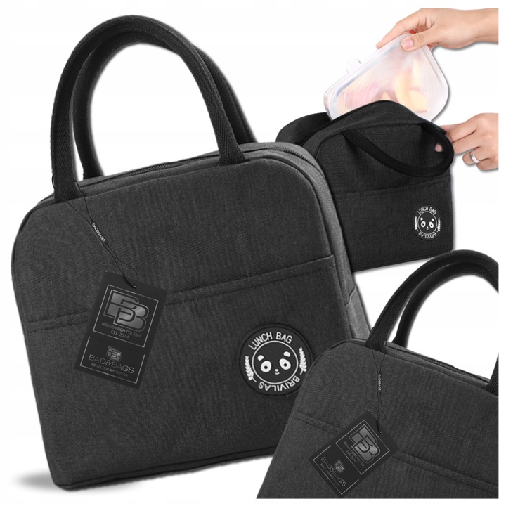 Termotaška na oběd LUNCH BOX BAD&BAGS izolační pikniková snídaňová