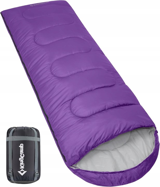 TURISTICKÝ SPACÍ PYTEL 3 ROČNÍ OBDOBÍ KOMFORTNÍ 220x75 CM POLYSTER 190T 70g/m2 F spací pytle