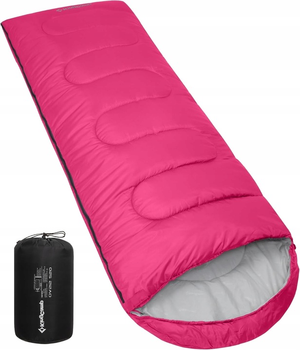 TURISTICKÝ SPACÍ PYTEL 3 ROČNÍ OBDOBÍ KOMFORTNÍ 220x75 CM POLYSTER 190T 70g/m2 RO
