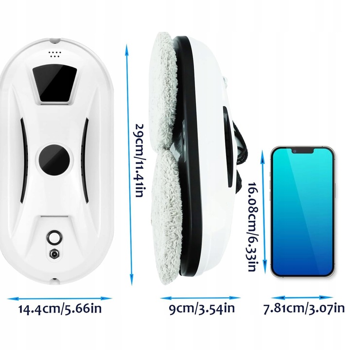 Uklízecí robot Chovery 2022 bílý AKCE