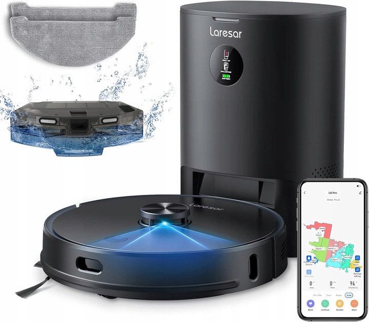 Uklízecí robot Laresar L6 Pro černý
