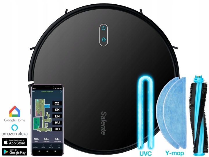 Uklízecí robot Salente G4 černý