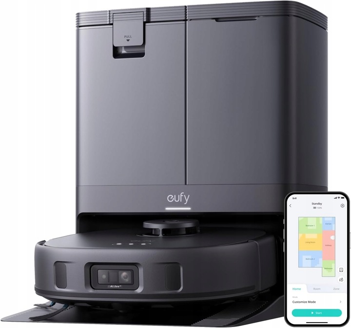 Uklízecí robot Eufy RoboVac X10 Pro černý