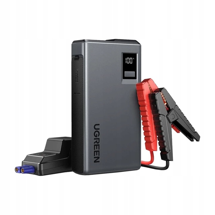 UGreen Powerbanka Startovací Booster 12000mAh 1000A 12V USB-C