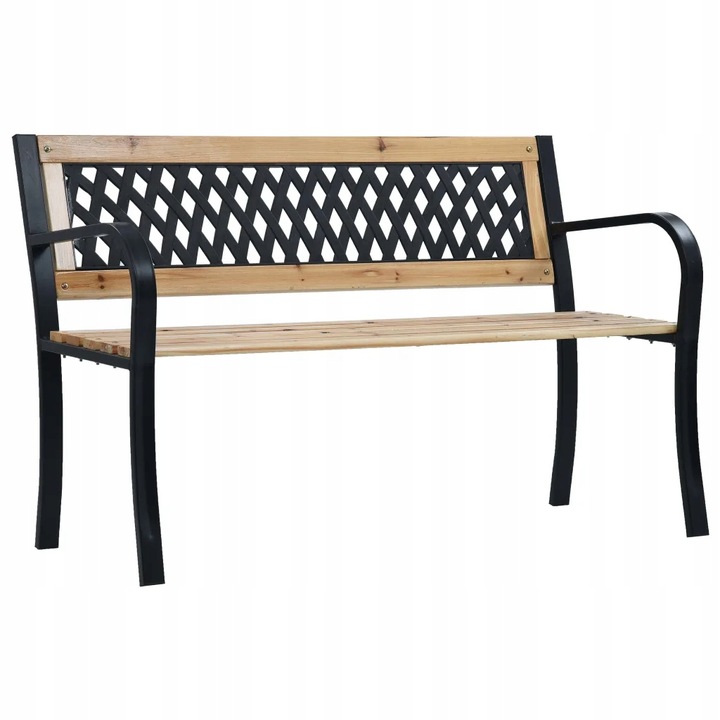 vidaXL Zahradní lavice, 120 cm, dřevo lavičky na zahradu