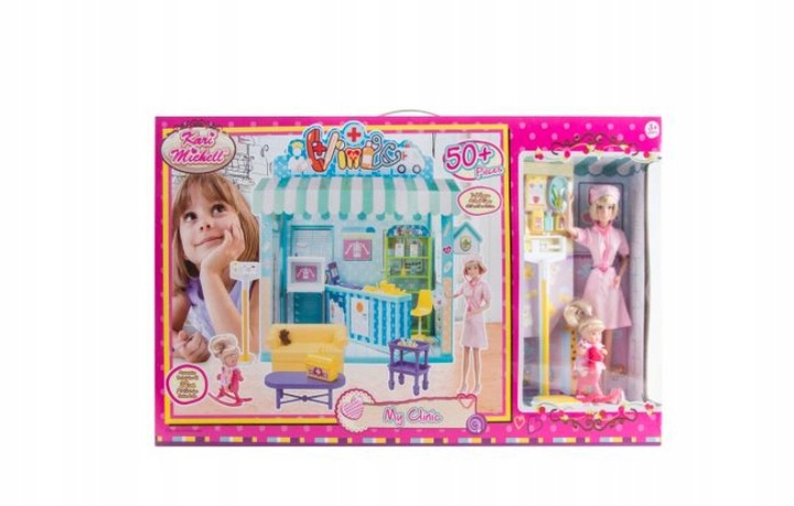 VELKA HRACÍ SADA PANENKA A ORDINACE DOKTORKA