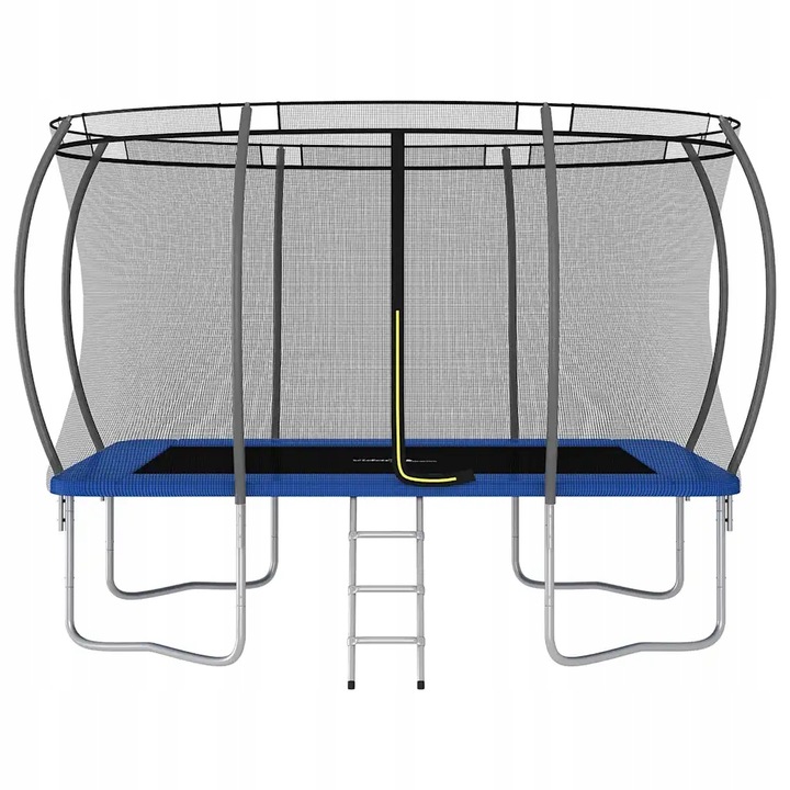 vidaXL Trampolína s příslušenstvím, obdélníková, 335 x 244 x 90 cm, 150 kg