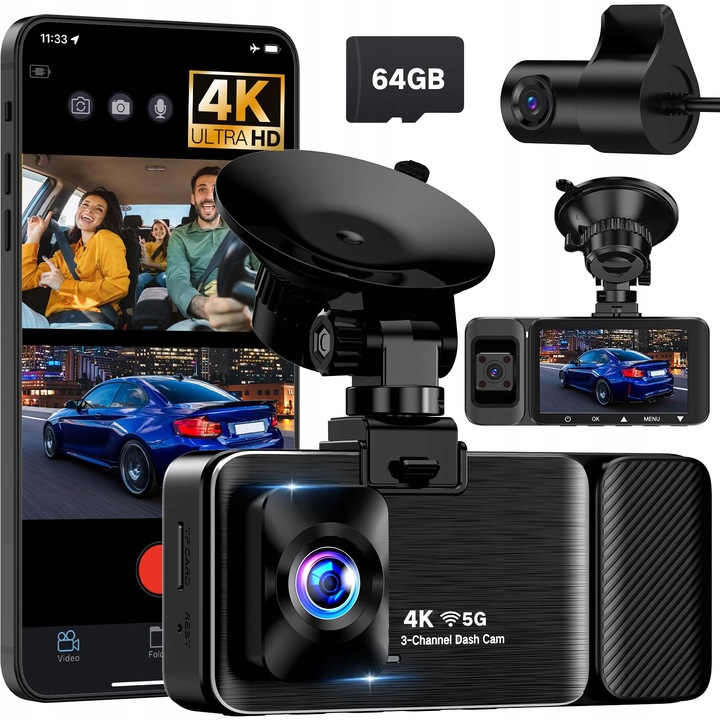 VIDEOREKORDÉR JÍZDY DOTYKOVÝ VIDEOREKORDÉR COUVACÍ KAMERA