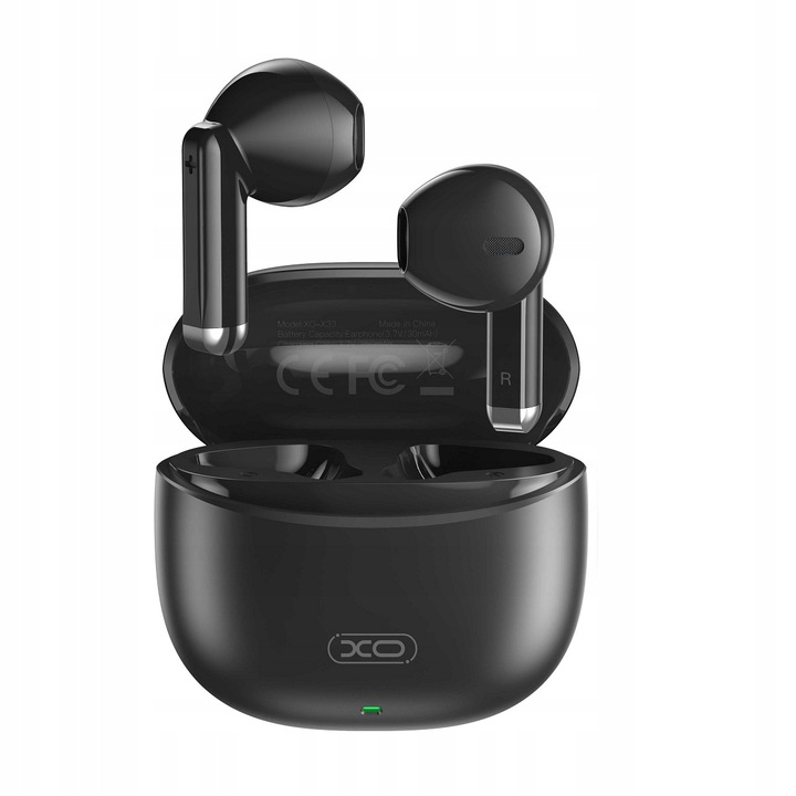 XO Bluetooth sluchátka X33 TWS černá VÝPRODEJ