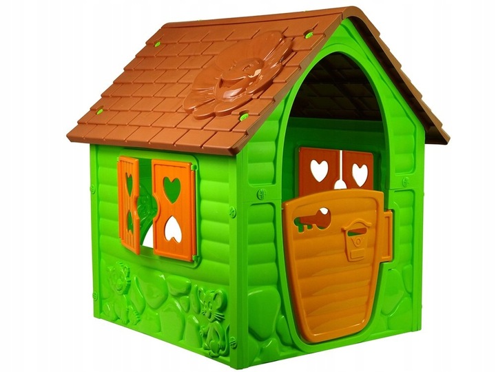 Zahradní domek pro děti 456 zelený