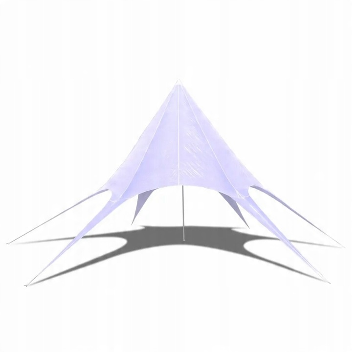 Zahradní altán - 10 m, bílý, rychlá montáž, UV