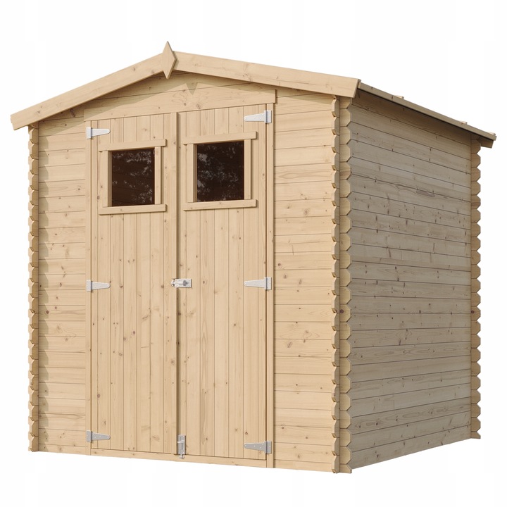 Zahradní domek s podlahou 216 x 206 cm / 3.53 m2 - Timbela M343+M343G
