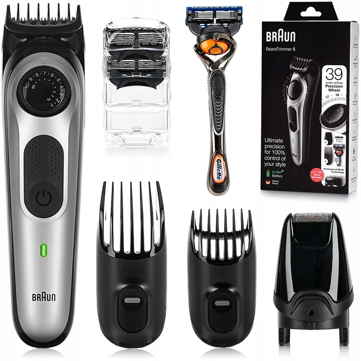 ZASTŘIHOVAČ VOUSŮ BRAUN SÉRIE 5 PWBT5265 - AUTOSENSING + PRO BLADE