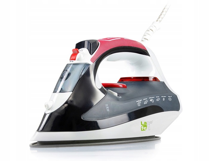 ŽEHLIČKA LAFE LAF02b 2200W PARNÍ keramická žehlicí plocha ANTI-DRIP ANTI-CALC