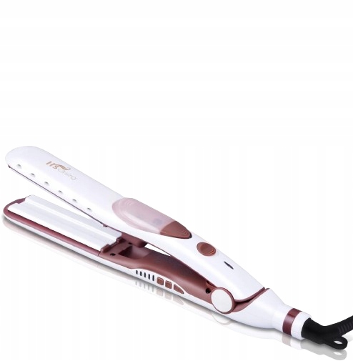 Žehlička Na Vlasy keramická parní s 5 stupni nastavení teploty 120-200 °C