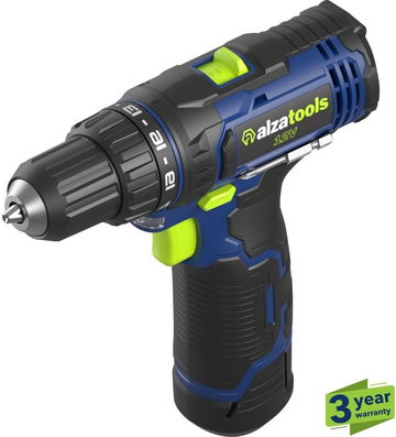 ALZATOOLS Vrtačka AKU AT-CSD12V (1x2 Ah) LEVNĚ
