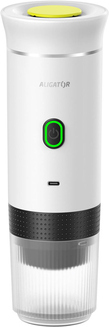 Aligator Přenosný elektrický kávovar PortaCaffé na espresso 3v1, bílý