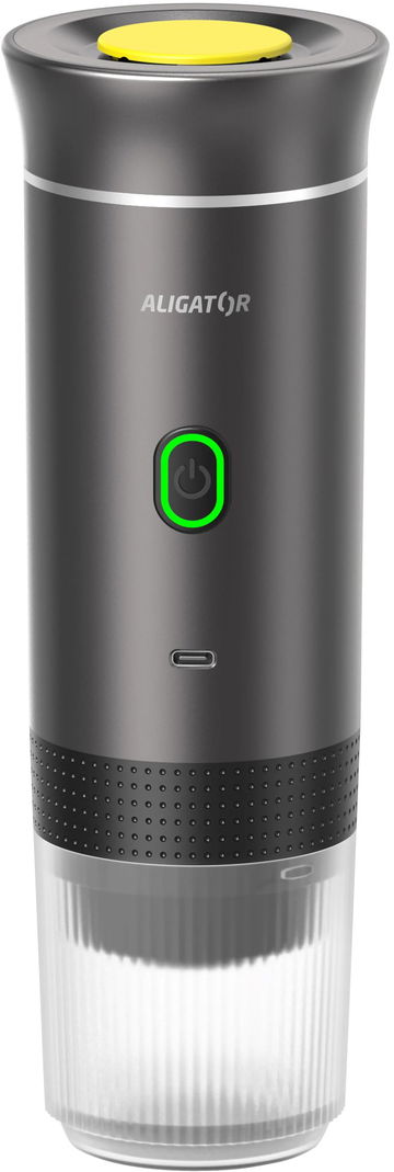 Aligator Přenosný elektrický kávovar PortaCaffé na espresso 3v1, černý
