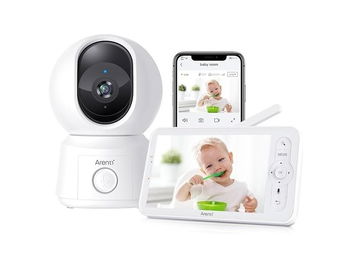 ARENTI 2MP/1080P Wi-Fi Video Baby Monitor Kit with LCD Screen dětské chůvičky