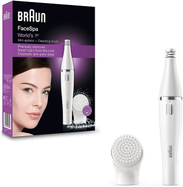Braun Face 810 bílý