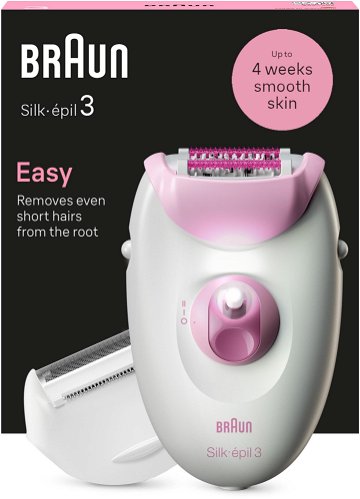 Braun Silk·épil 3 3-031, Růžový