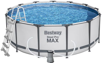 BESTWAY Bazén s konstrukcí Steel Pro Max 3,96 × 1,22m - 5618W Bazény VÝPRODEJ