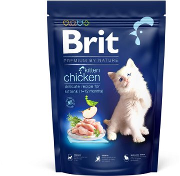 Brit Premium by Nature Cat Kitten Chicken 1,5 kg VÝPRODEJ