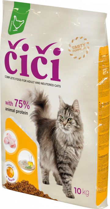 ČIČI granule pro kočky s kuřecím 10 kg