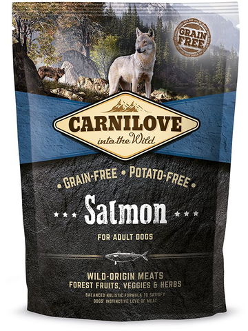 Carnilove Granule s lososem pro dospělé psy 1,5 kg