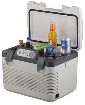 COMPASS Chladící box s display 220V/24V/12V DOUBLE