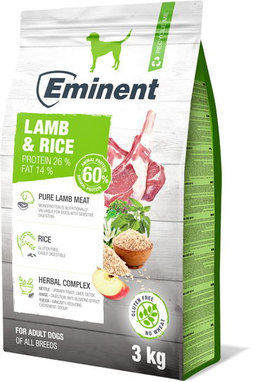 Eminent Lamb & Rice High Premium 3 Kg