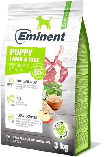 Eminent Puppy Lamb & Rice 3 kg
