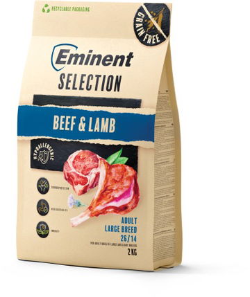 Eminent Selection Adult Large Breed Beef & Lamb 2 kg VÝPRODEJ