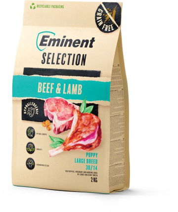 Eminent Selection Puppy Large Breed Beef & Lamb 2 kg VÝPRODEJ