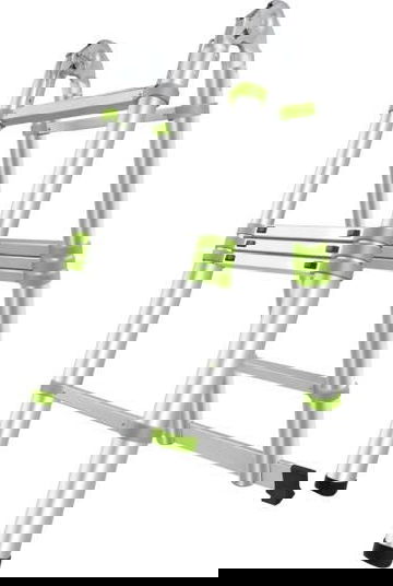 FIELDMANN Žebřík/štafle teleskopické 3,2 m/1,6 m, 10 příček FZZ 4003