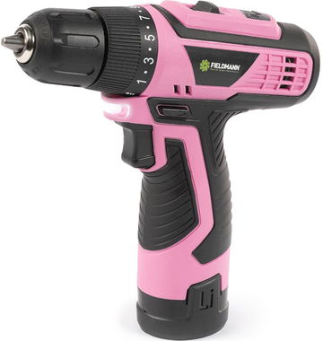 FIELDMANN Vrtačka AKU 12V růžová FDV 10249-A (1x1,5 Ah)