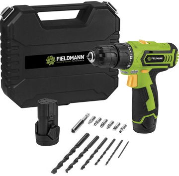 FIELDMANN Vrtačka AKU 12V s příslušenstvím FDV 10252-A (1x1,3 Ah)