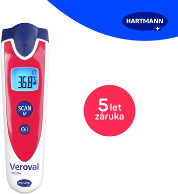 HARTMANN Veroval Baby červená
