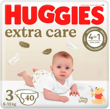 HUGGIES Extra Care vel. 3 (40 ks)