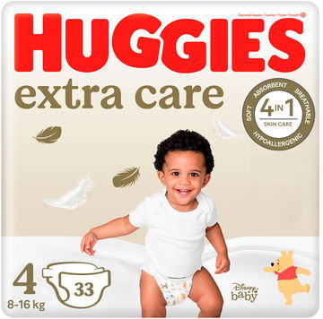 HUGGIES Extra Care vel. 4 (33 ks)