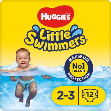 HUGGIES Little Swimmers vel. 2/3 (12 ks)