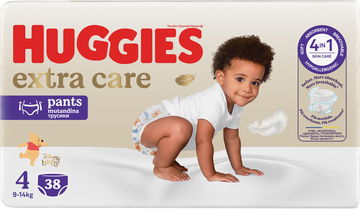 HUGGIES Extra Care Pants vel. 4 (38 ks)
