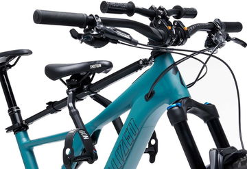 Kids Ride Shotgun MTB Dětská sedačka a řidítka na rám Pro Combo