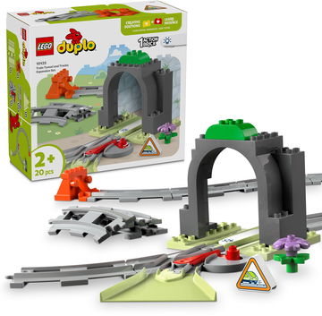 LEGO® DUPLO® 10425 Železniční tunel a koleje – rozšiřující sada