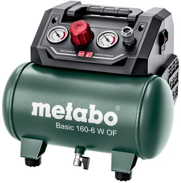 METABO Kompresor se vzdušníkem 6l, bezolejový Basic 160-6 W OF AKCE