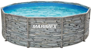 MARIMEX Bazén s konstrukcí FLORIDA bez příslušenství 3,05 x 0,91m - motiv KÁMEN