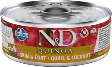 N&D Quinoa Cat Adult Quail & Coconut 80 g