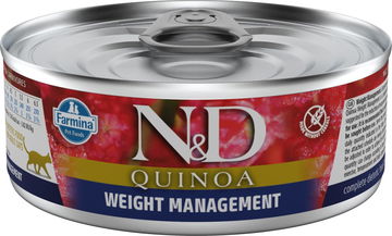 N&D Quinoa Cat Adult Weight Management Lamb & Brocolli 80 g