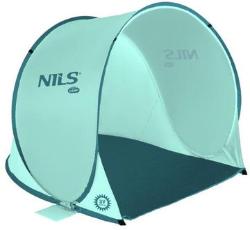 NILS CAMP NC3173 mentolový samorozkládací plážový stan
